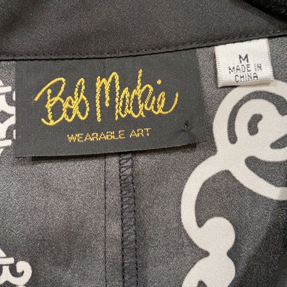 Bob Mackie Wearable Art Tunic Blouse - Picture 2 of 8